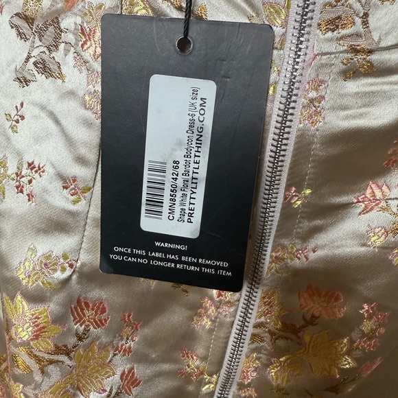 NWT PrettyLittleThing floral Bardot dress - Picture 5 of 7